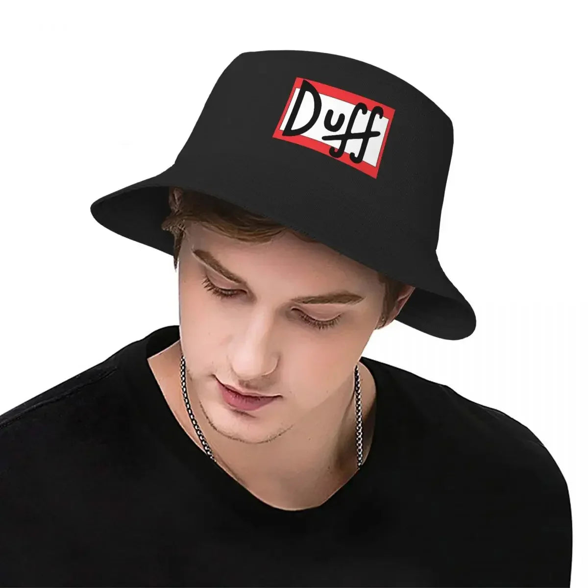 Duff Beer The Simpsons Bucket Hat