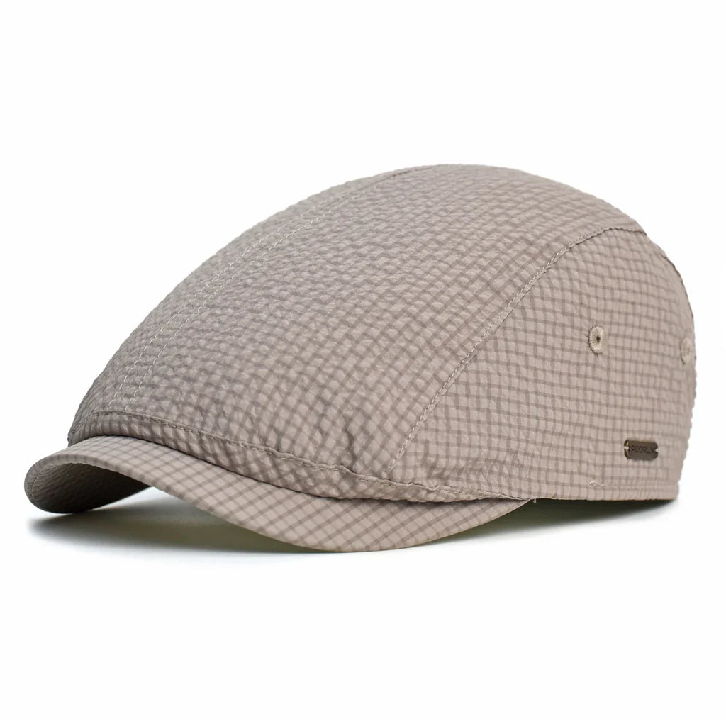 Dundee Plaid Flat Cap