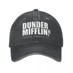 Dunder Mifflin Denim Baseball Cap