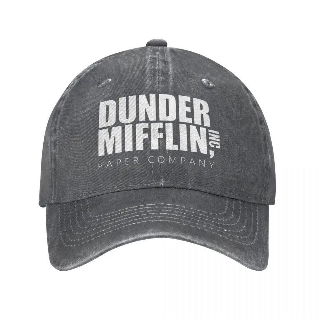 Dunder Mifflin Denim Baseball Cap