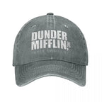 Dunder Mifflin Denim Baseball Cap