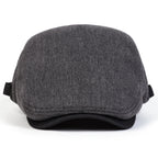 Dylan Herringbone Flat Cap