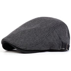 Dylan Herringbone Flat Cap