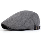 Dylan Herringbone Flat Cap