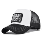 EEUU Flag Fishes Trucker Cap