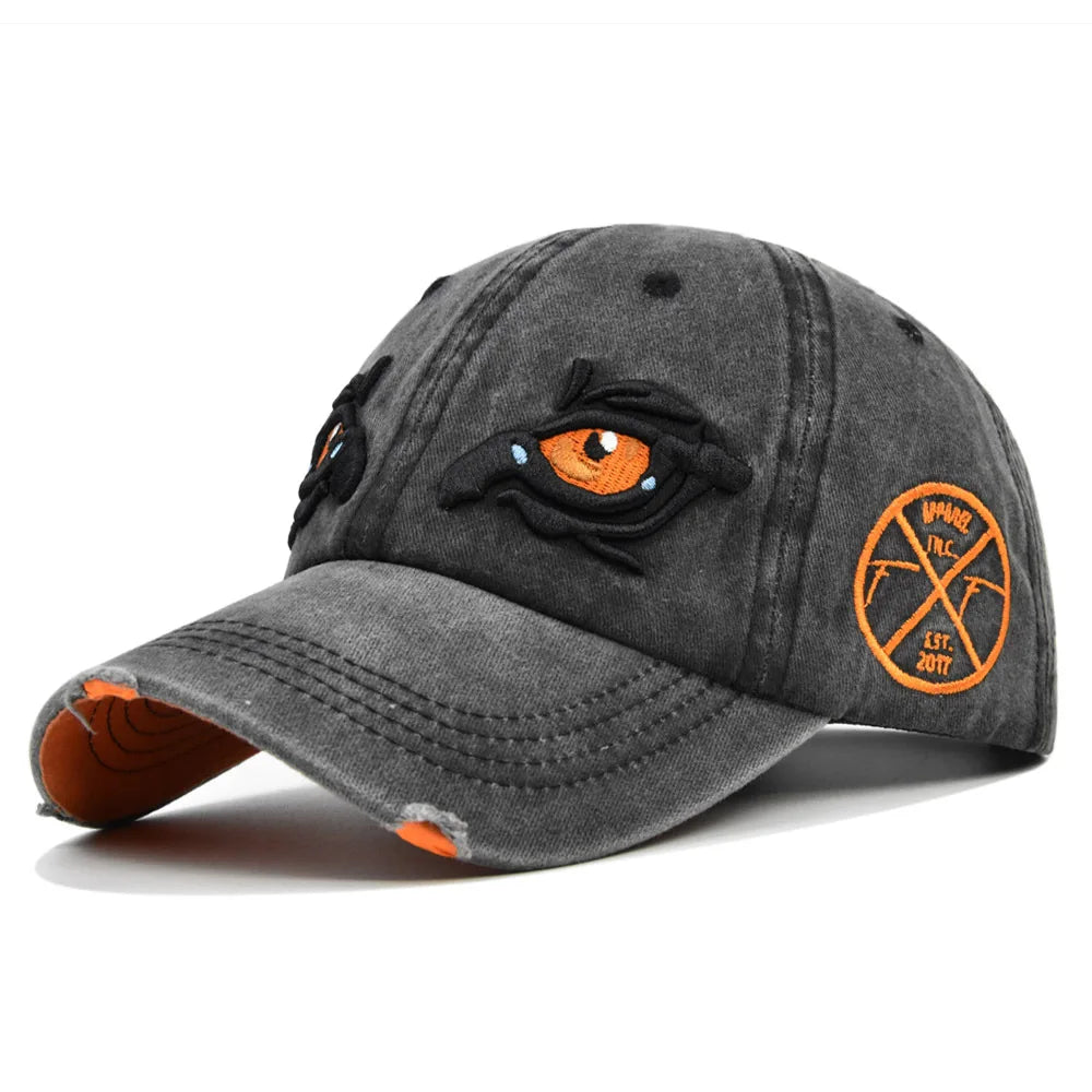 Eagle Eyes Washed Cotton Baseball Cap