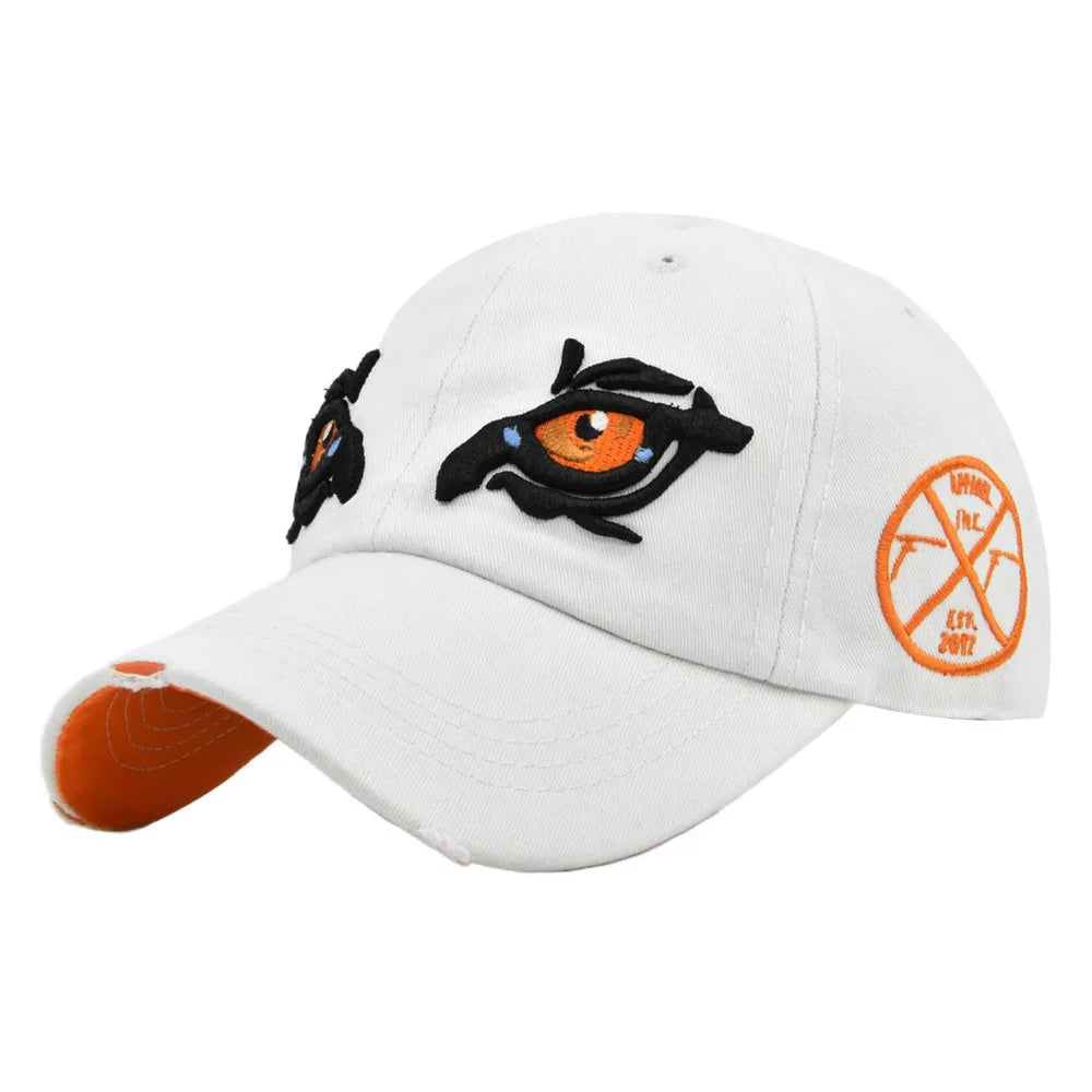Eagle Eyes Washed Cotton Baseball Cap