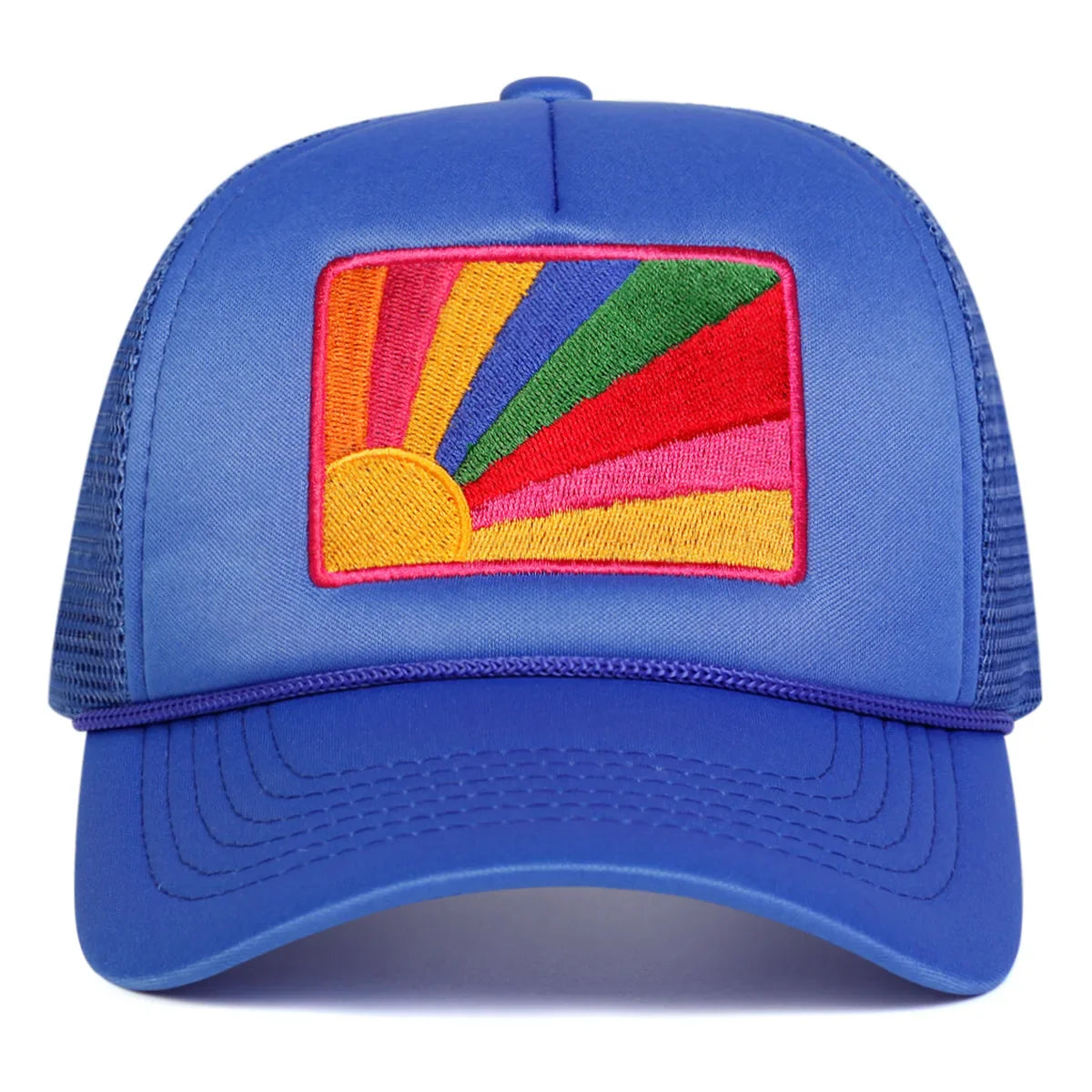 Eastern Rainbow Retro Trucker Cap