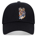 Eastern Tribal Tiger Black Baseball Cap