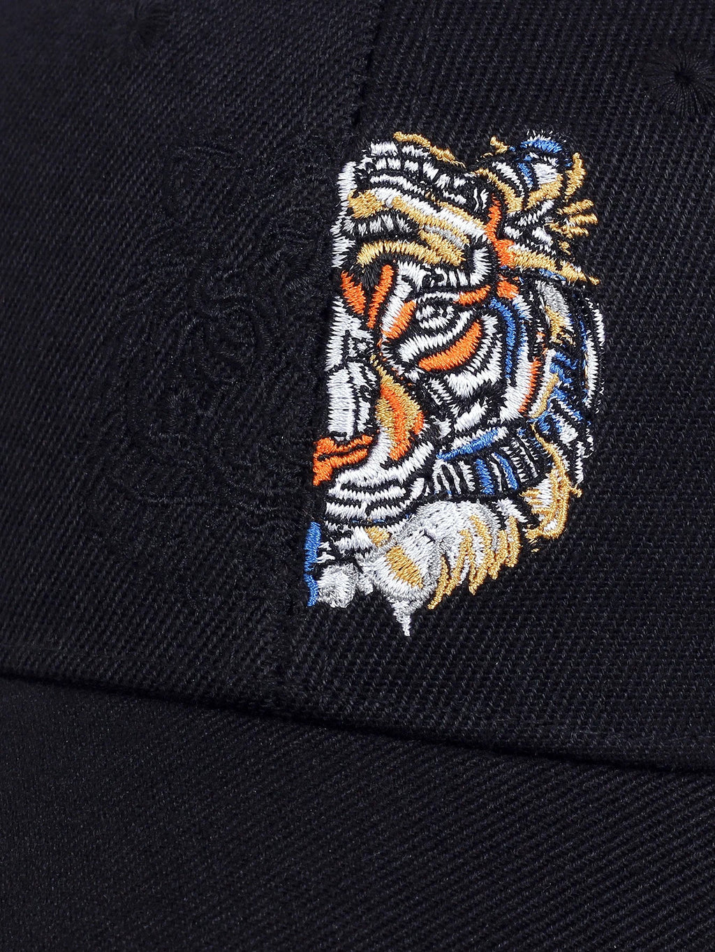 Eastern Tribal Tiger Black Baseball Cap