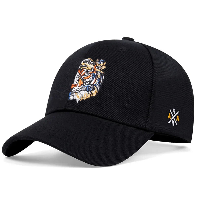 Eastern Tribal Tiger Black Baseball Cap