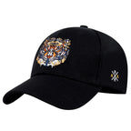 Eastern Tribal Tiger Black Baseball Cap