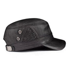 Easttown Genuine Leather Army Cap