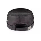 Easttown Genuine Leather Army Cap