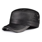 Easttown Genuine Leather Army Cap