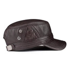 Easttown Genuine Leather Army Cap