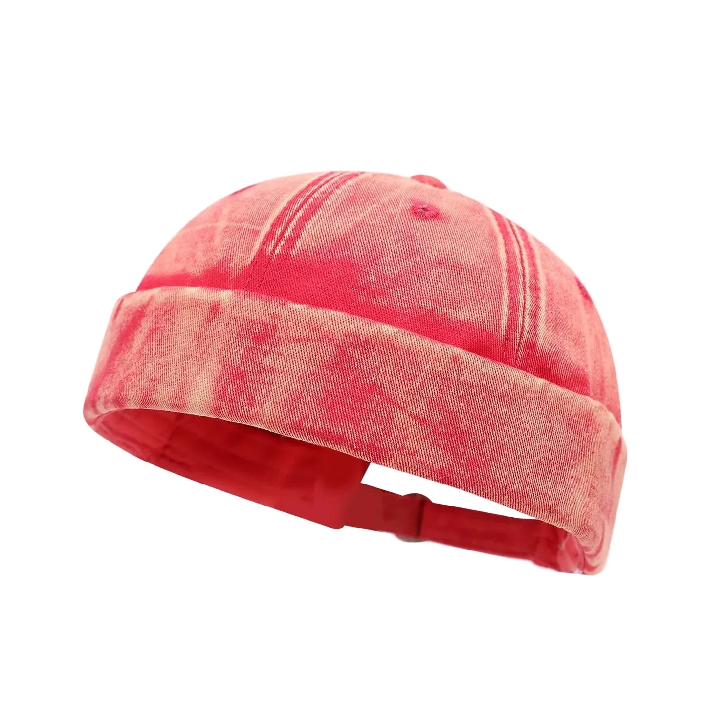Edinburgh Washed Cotton Distressed Brimless Docker Cap