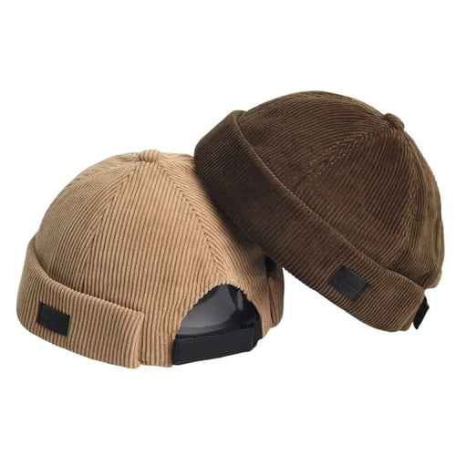 Corduroy Docker Cap