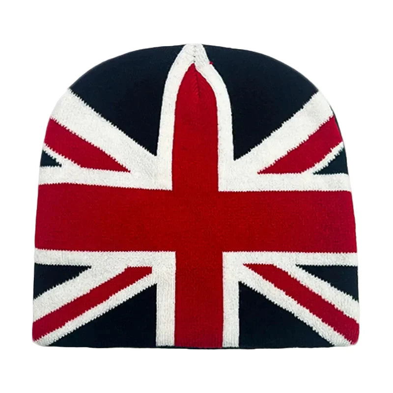 English Flag Knitted Beanie
