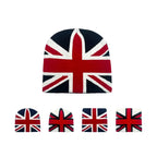 English Flag Knitted Beanie