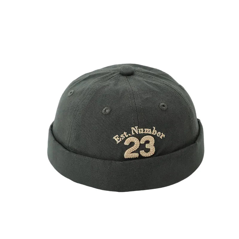 Est. Number 23 Kids Brimless Melon Docker Cap