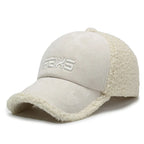 FBXS Winter Fur Cotton Baseball Cap
