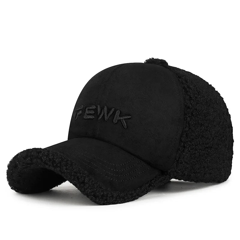 FEWK Winter Fur Baseball Cap