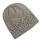 Fallen Leaves Winter Fur Beanie