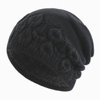 Fallen Leaves Winter Fur Beanie