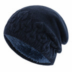 Fallen Leaves Winter Fur Beanie