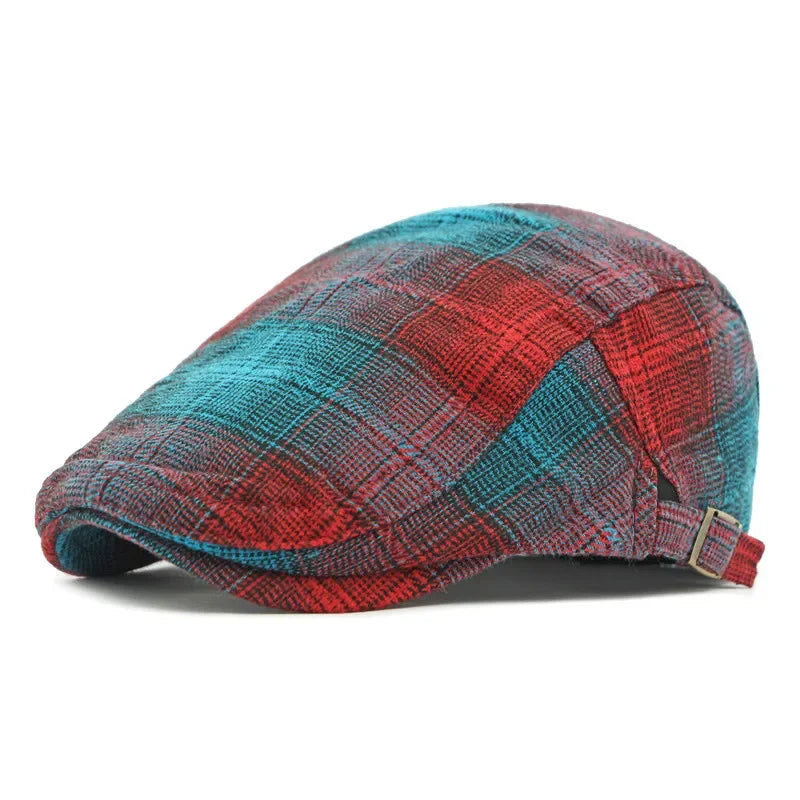 Ferguson Tartan Cotton Ivy Flat Cap