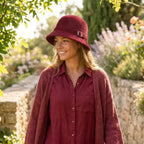 Ferguson Women Cotton Cloche Hat