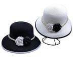 Floral Pearls Summer Women Bucket Hat
