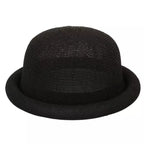 Florence Rolled-Up Brim Bowler Hat