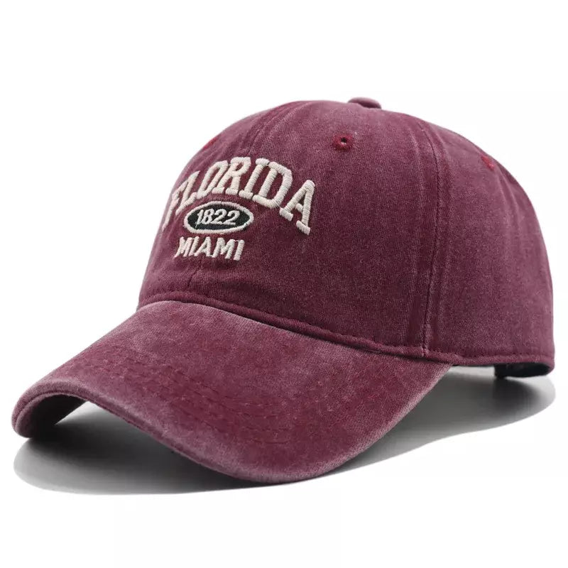 Florida Miami Vintage Baseball Cap