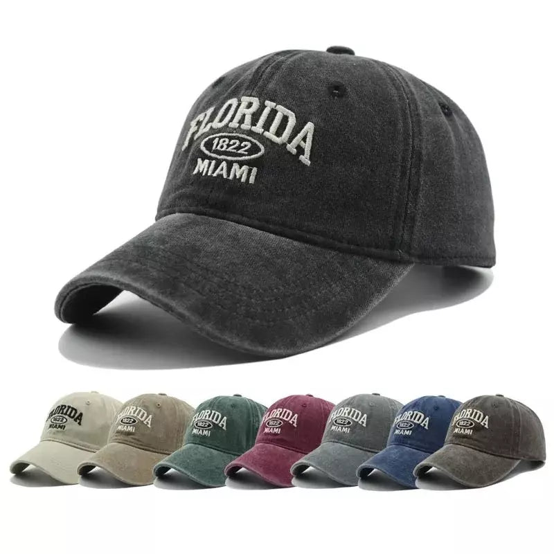 Florida Miami Vintage Baseball Cap