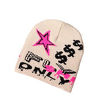 Fly Only Stars Knitted Beanie