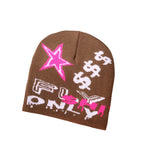 Fly Only Stars Knitted Beanie