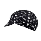 Follow Me Black Cycling Cap