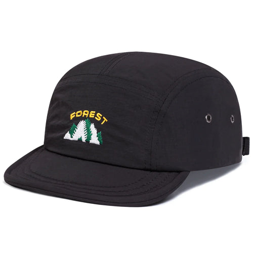 Black 5-Panels Cap
