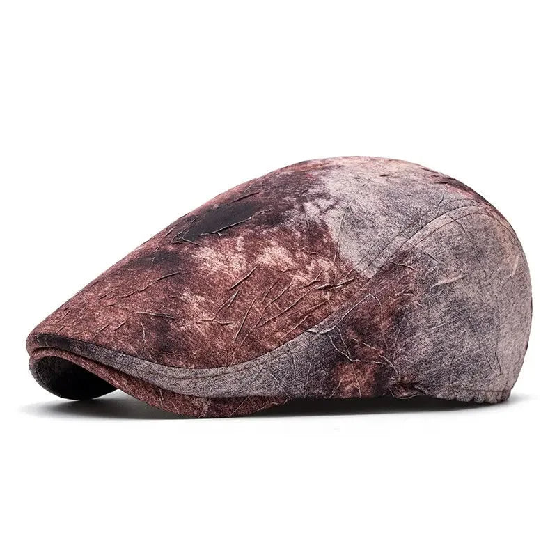 Fournier Paint Stains Cotton Flat Cap