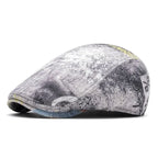 Fournier Paint Stains Cotton Flat Cap