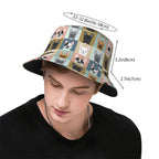 French Bulldog Portraits Bucket Hat