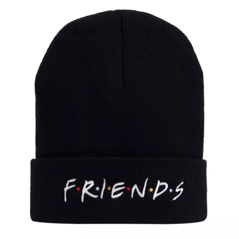 Friends Classic Black Beanie