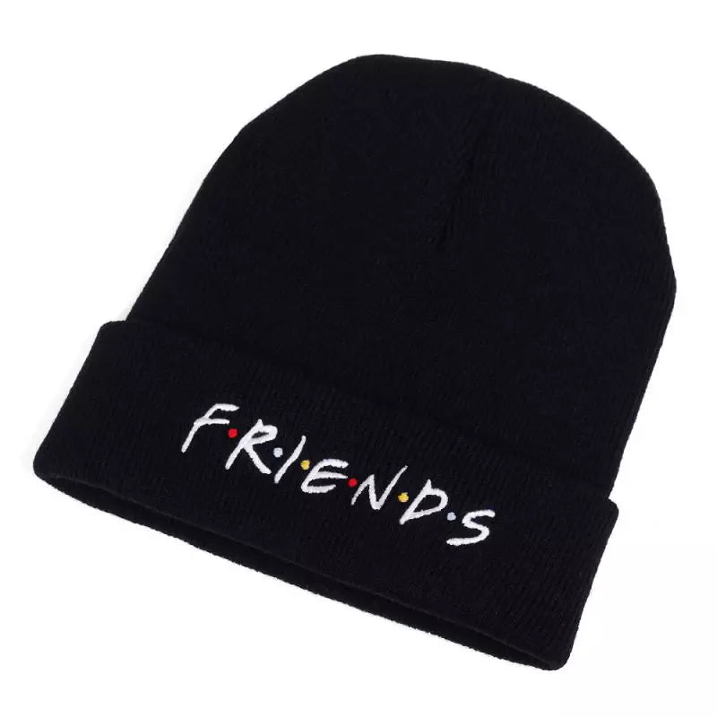 Friends Classic Black Beanie