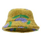 Fruit Cocktail Winter Fur Bucket Hat