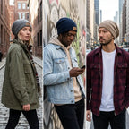 GLOW Winter Fur Knitted Beanie