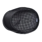 GLTR Genuine Leather Flat Cap