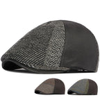 GM Vintage Patchwork Flat Cap
