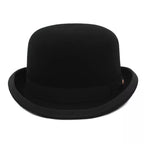 Gaillard Black Wool Bowler Hat